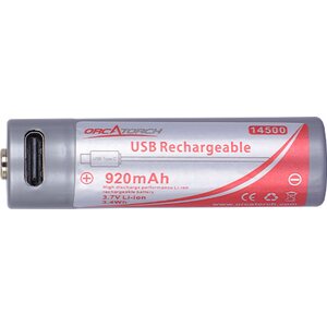OrcaTorch 14500 USB-Battery 920mAh