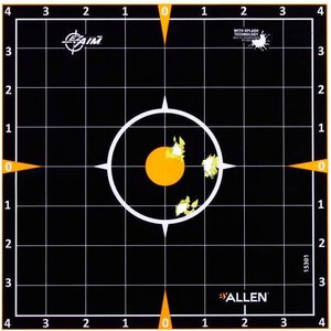 Ez Aim Adhesive Splash Sight-In Grid 8 X 8, 6 PACK