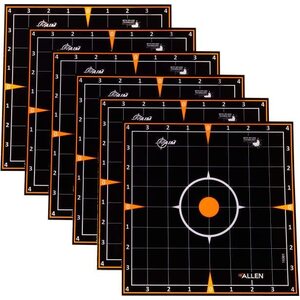 Ez Aim Adhesive Splash Sight-In Grid 8 X 8, 6 PACK