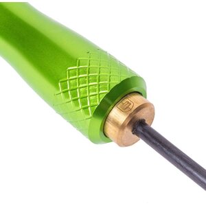 Breakthrough Carbon Fiber Cleaning Rod with Rotating, Ergonomic Aluminum Handle (5mm) - 39" / 100 cm length