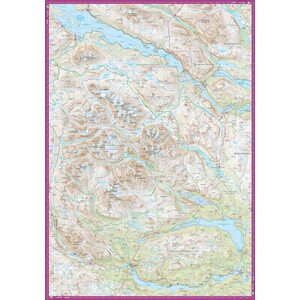 Calazo Sarek & Padjelanta 1:100 000