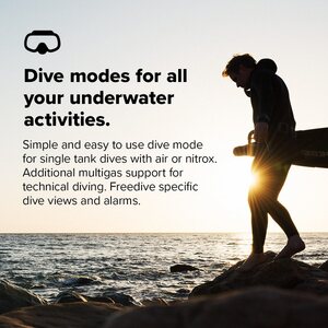 Suunto Ocean All Black + Tank Pod Bundle