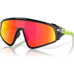 Oakley Latch Panel, Black Ink w/ Prizm Ruby