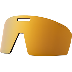 Gatorz Havok Replacement lens ANSI Z87+ Smoke Polarized w/Gold Mirror