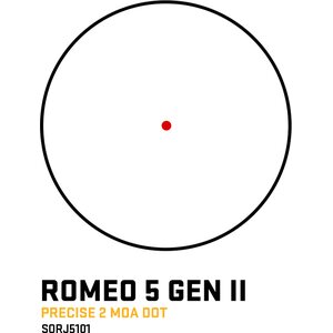 Sig Sauer ROMEO5 GEN II And JULIET3 Micro Combo