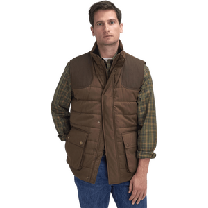 Barbour Bradford Tattersall Gilet Mens