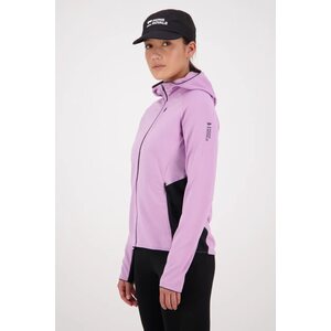 Mons Royale Approach Merino Gridlock Hood Womens