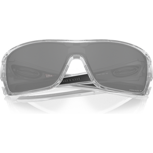 Oakley Turbine Rotor, Polished Clear w/ Prizm Black Polarized