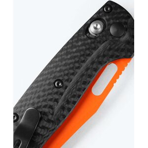 Benchmade Mini Taggedout, Carbon Fiber