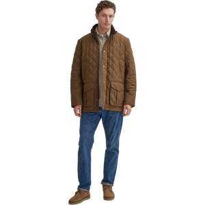 Barbour Lydford Tattersall Quilted Jacket Mens