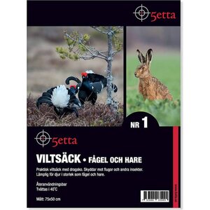 5etta Game bag 1 Rabbit & Bird 75x50cm‪