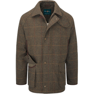 Alan Paine Combrook Waterproof Tweed Coat Mens