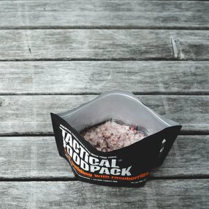 Tactical Foodpack Rice Pudding with Raspberries