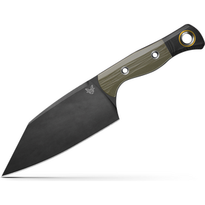Benchmade Station Knife, OD Green G10