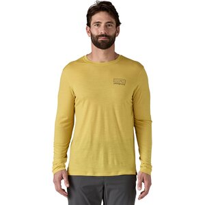 Patagonia Longsleeve Cap Cool Merino Graphic Shirt Mens