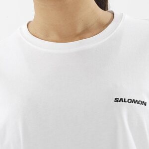 Salomon Logo Short Tee Womens