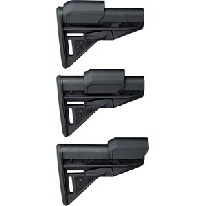 BCM Stock - Mod 3 - With Stock Risers - Black