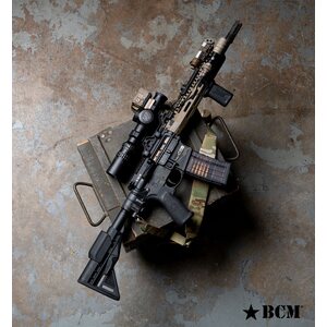 BCM Stock - Mod 3 - With Stock Risers - Black
