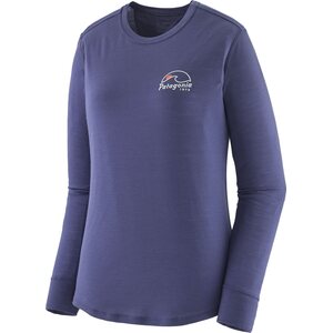 Patagonia Longsleeve Cap Cool Merino Graphic Shirt Womens
