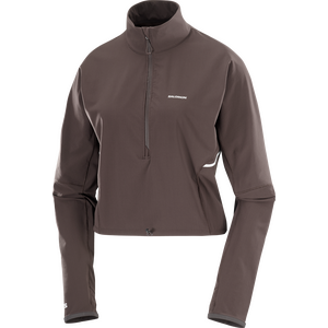 Salomon Sense Aero Hybrid Cropped Pullover Womens