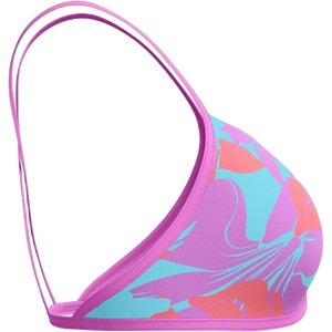 Speedo Allover Digital Cross Back Crop Top