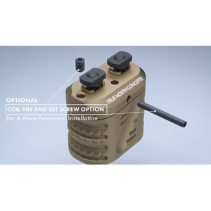 True North Concepts Zero-8 V2 Multi-Angle Grip, MLok, K-Grip