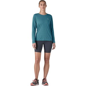Patagonia Long-Sleeved Cap Cool Daily Graphic Shirt - Waters Womens