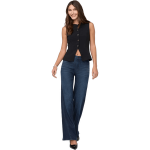 Duer No Sweat Denim High Rise Wide Leg Womens