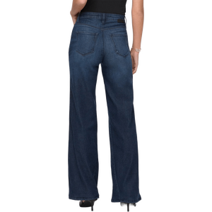 Duer No Sweat Denim High Rise Wide Leg Womens
