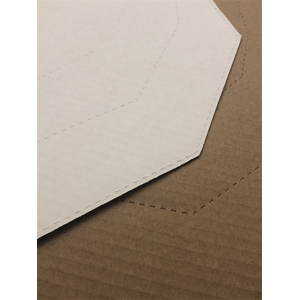 Mini IPSC Target Tan/White