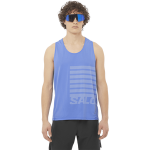 Salomon Sense Aero Singlet GFX Mens