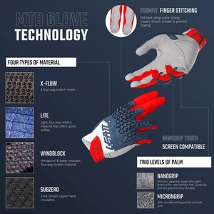 LEATT MTB 1.0 GripR Gloves