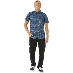 Rip Curl Florar Reef Short Sleeve Shirt Mens
