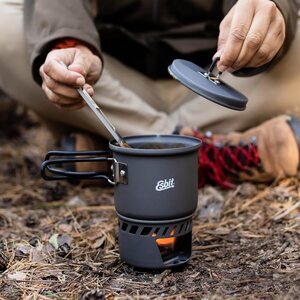 Esbit Solid Fuel Cookset 585ml (Aluminum, without non-stick coating)