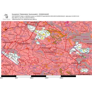 Kuusamon yhteismetsä September 2025, day license, Suomussalmi section, fowls