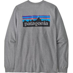 Patagonia Long-Sleeved P-6 Logo Responsibili-Tee Mens