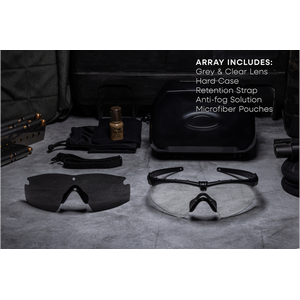 Oakley SI Ballistic M-Frame 3.0, Black, Clear & Gray