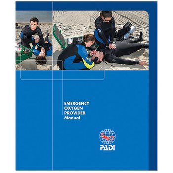 PADI Pack-Emergency Oxygene Provider incl. Manual + Care At A Glance