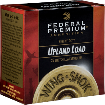 Federal Premium Wing Shok Upland Load 12/70 36g 25 kpl