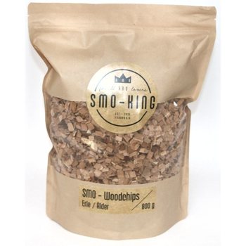 Smo-King Woodchips 3-10mm, erle, 800g