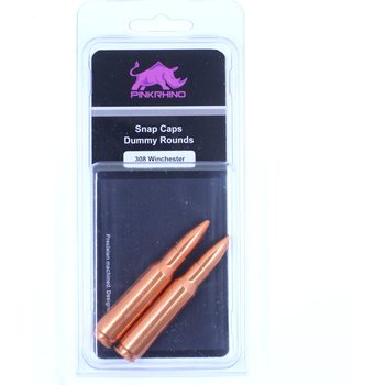 Pink Rhino Dummy Rounds Snap Caps - 308