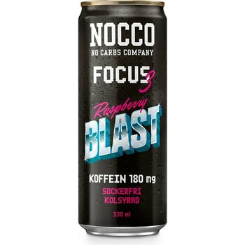 NOCCO Focus 3 Raspberry Blast - energiajuoma