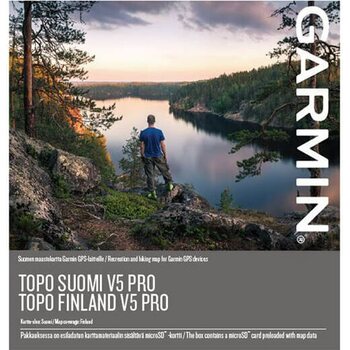 Garmin TOPO Finland v5 PRO, microSD- /SD-kortti
