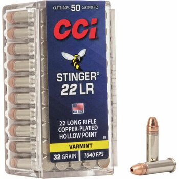 CCI .22 LR Ex Stinger HP 50 kpl