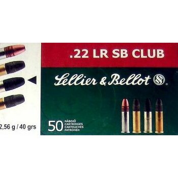 Sellier & Bellot .22 LR Long Rifle Club 50