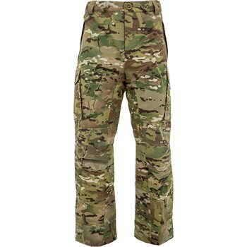Padded military trousers