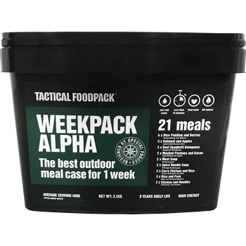 Tactical Foodpack Week Pack Alpha