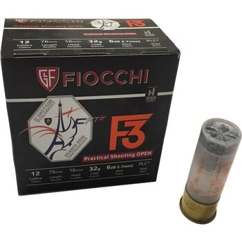 Fiocchi F3 Practical Shooting Open 12/76 32g 25stk
