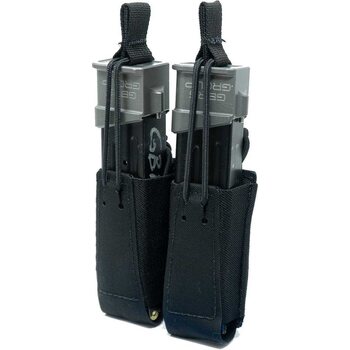GBRS Group Double Pistol Magazine Pouch - Bungee Retention