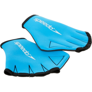 Gants de natation et plaquettes